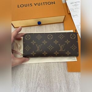 Louis Vuitton Clémence Wallet Rose Ballerine